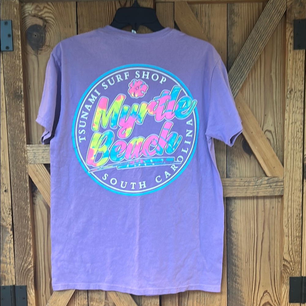 Comfort Colors Purple Myrtle Beach Tee